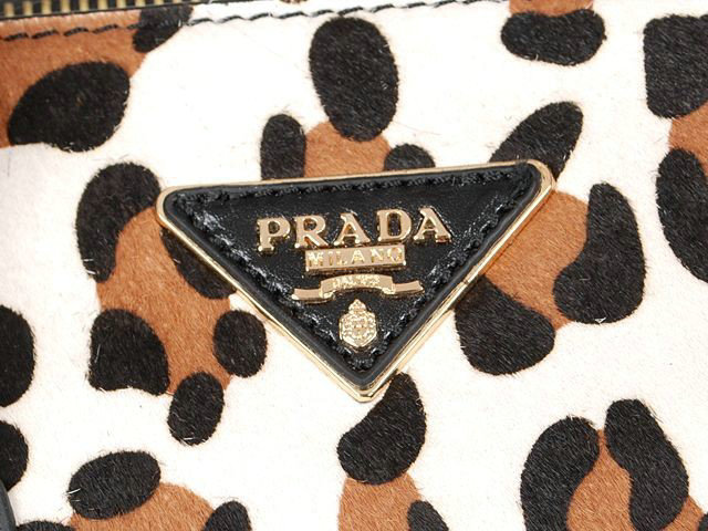 2014 Prada Horsehair & Calf Leather Tote Bag for sale BN2625 offwhite